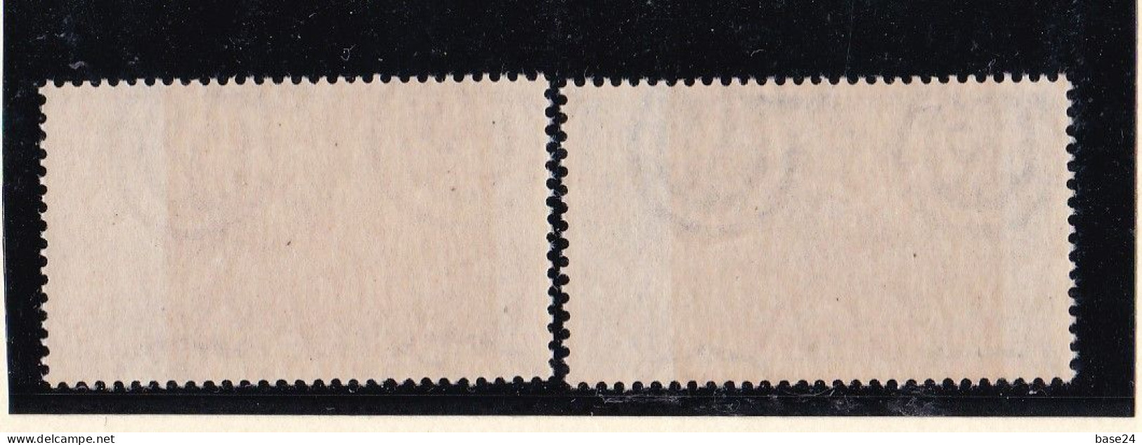1950 San Marino Saint Marin ESPRESSO N°21-22 Serie Di 2 Valori MNH** Gomma Bicolore Express - Express Letter Stamps