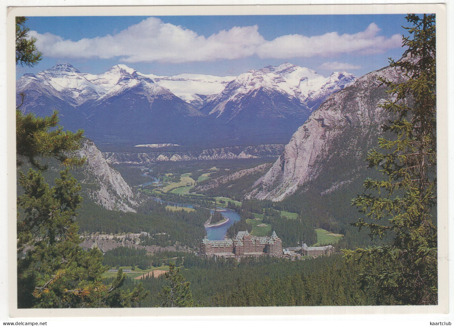 The Banff Springs Hotel And The Bow Valley - Banff National Park, The Canadian Rockies - Banff