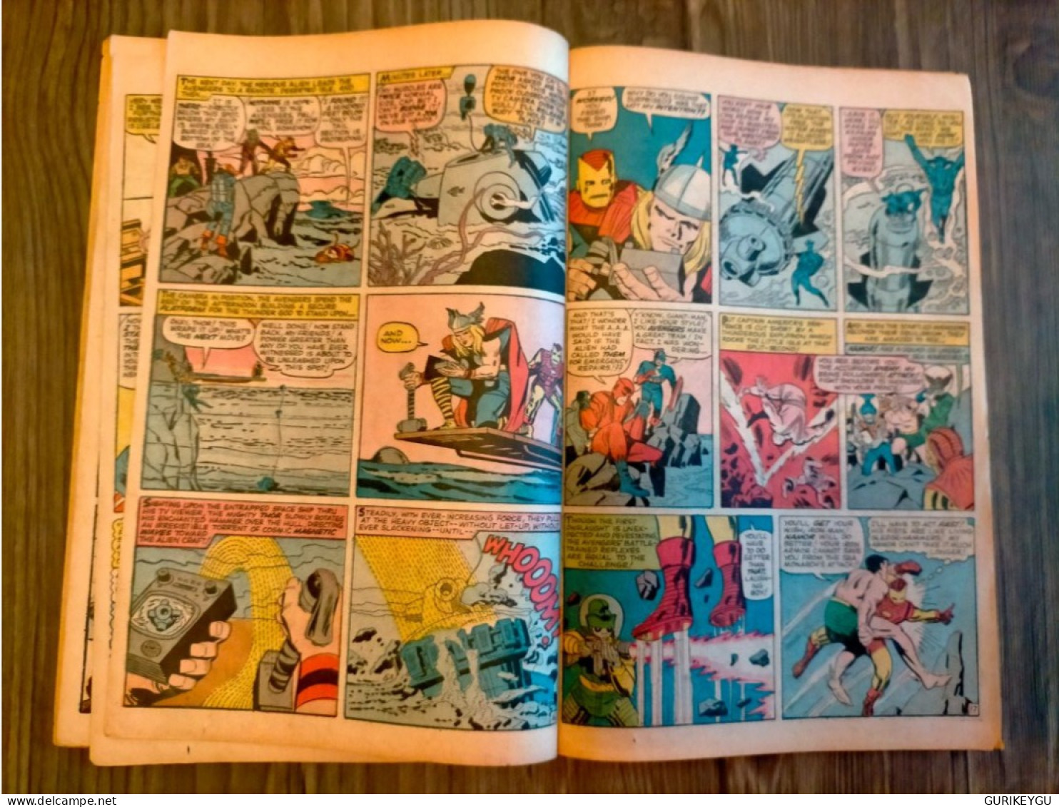 rarissime bd the AVENGERS CAPTAIN AMERICA n° 4 MARVEL COMICS mars 1964 éditions originale dédicacé par STAN LEE