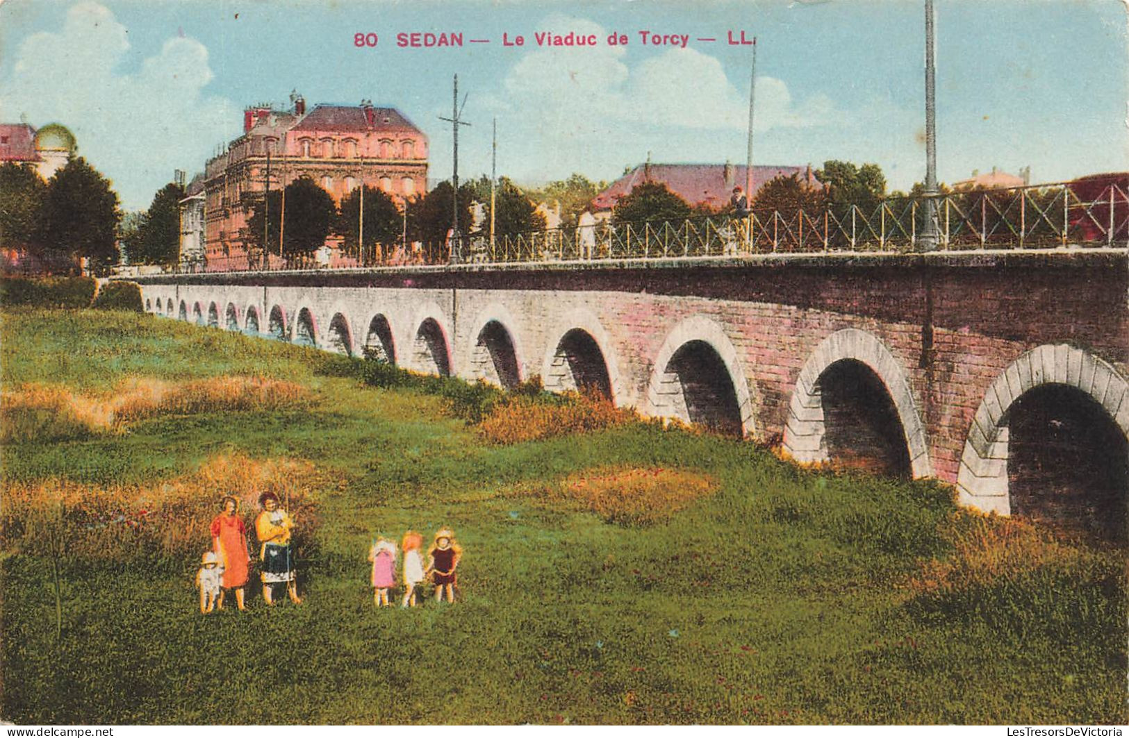 FRANCE - Sedan - Vue Sur Le Viaduc De Torcy - Colorisé - LL - Carte Postale - Sedan