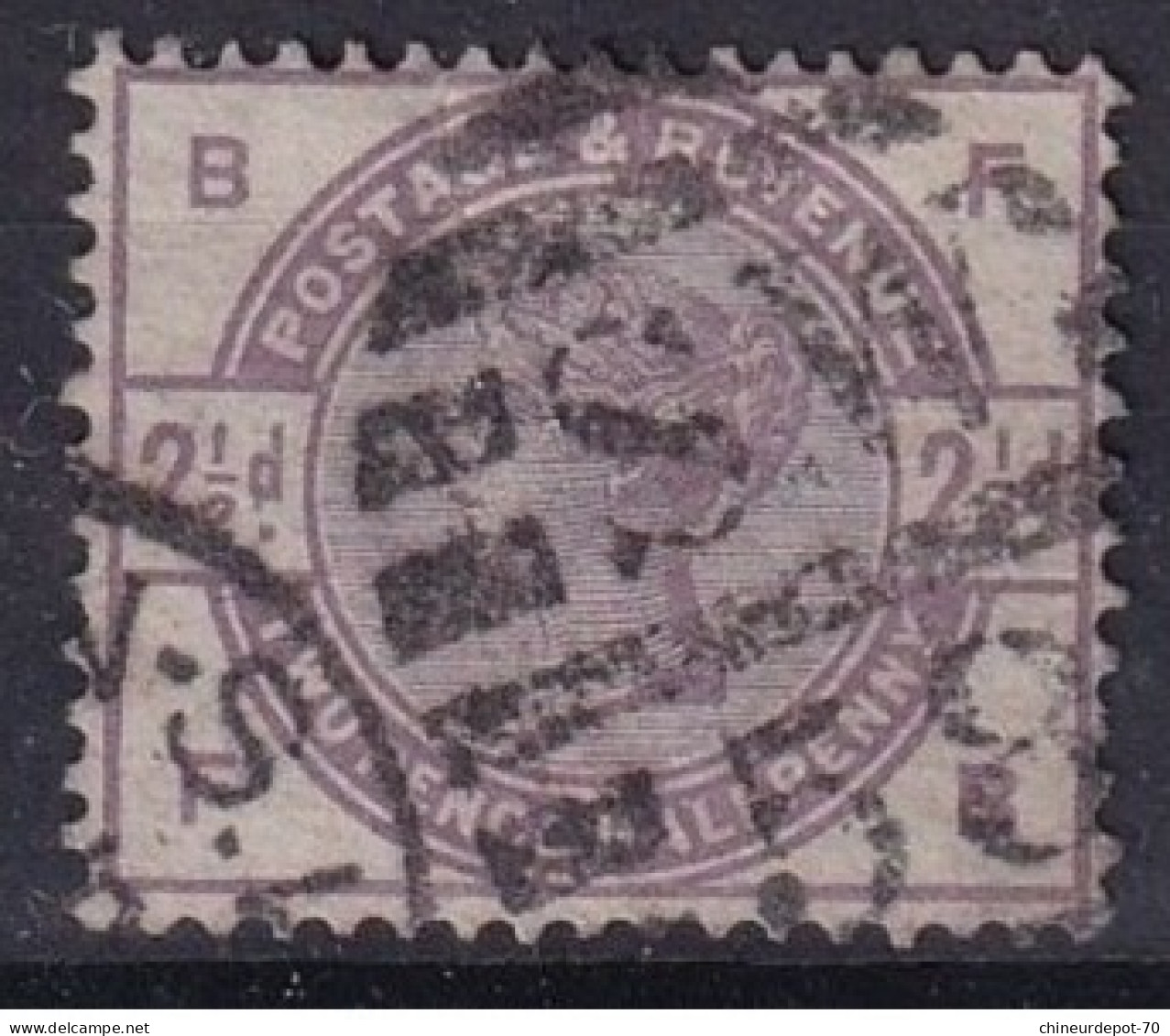 Queen Victoria B F SW 58 - Oblitérés