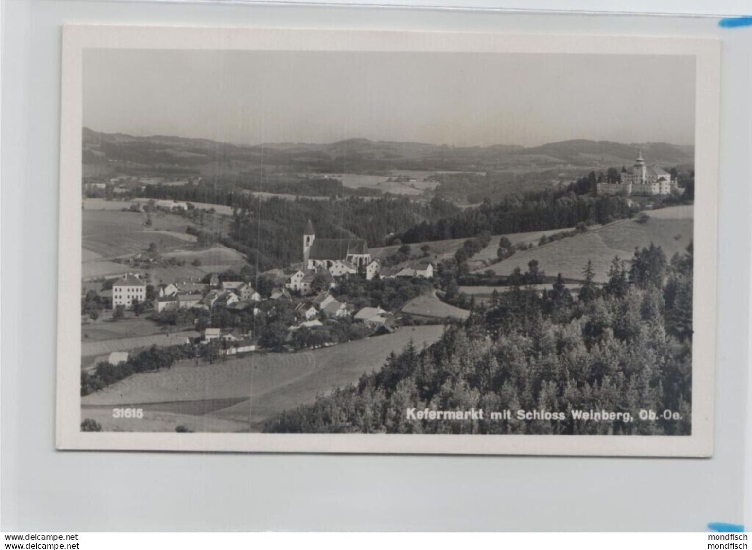 Kefermarkt Mit Schloss Weinberg 1933 - Kefermarkt