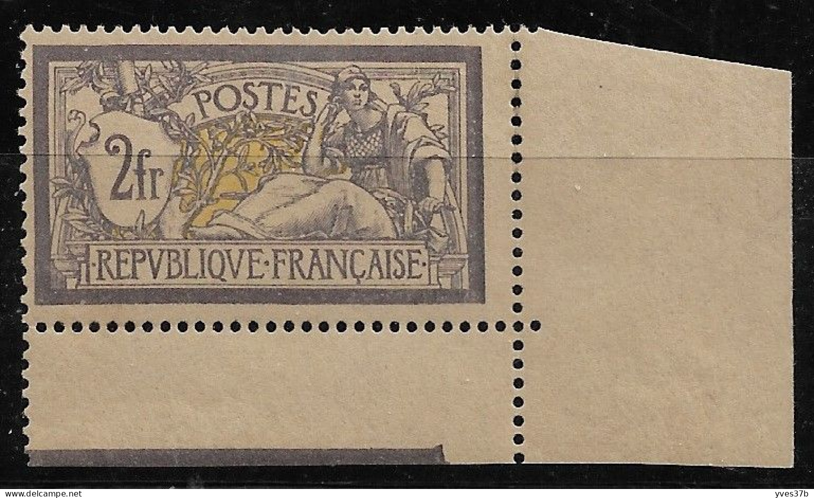 FRANCE N°122 "2frs Merson" - Violet Et Jaune - Neuf** - Cdf - Signé Calves  - Très Frais - SUP - - Nuevos