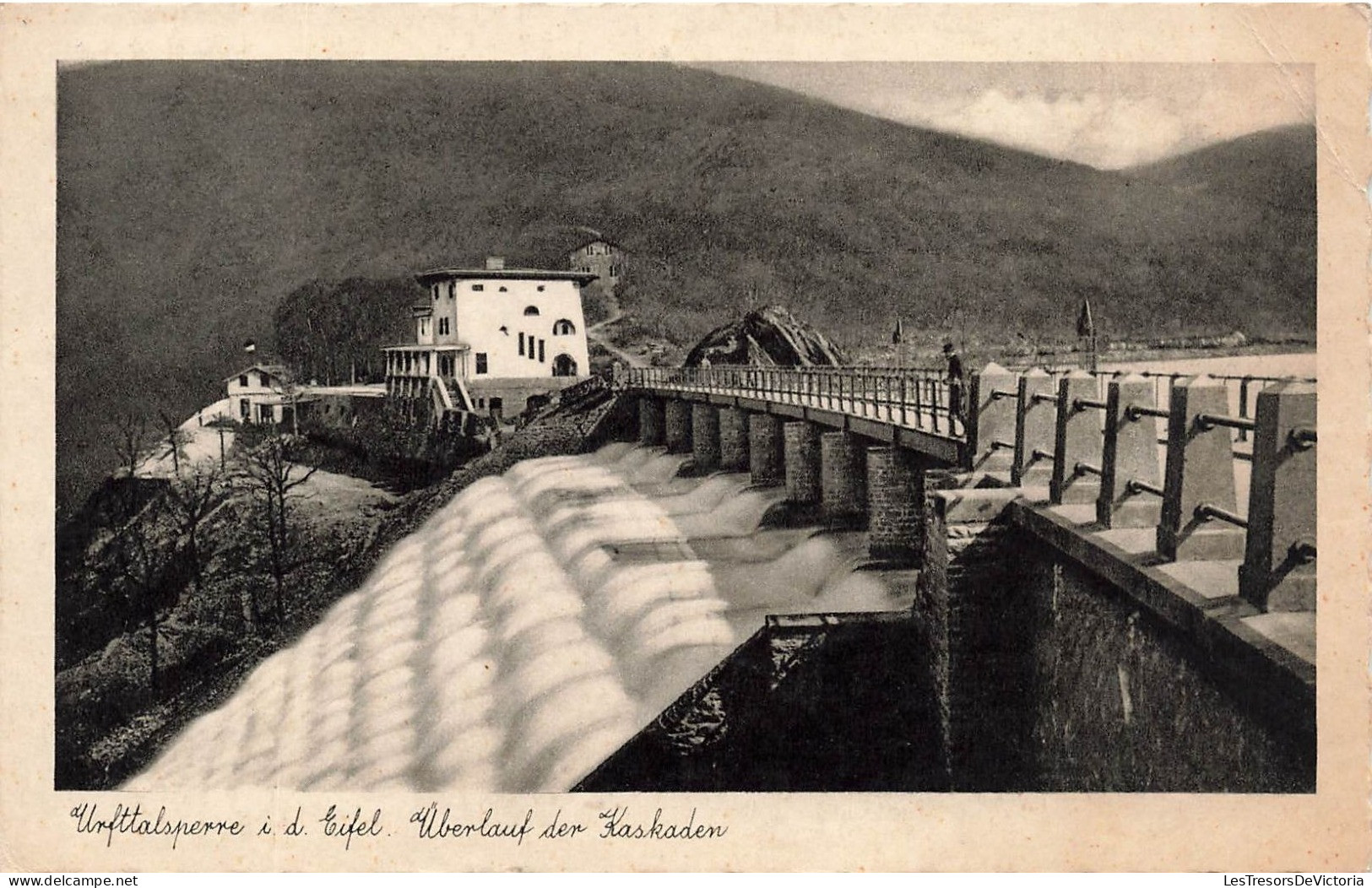 ALLEMAGNE - Bitburg - Urfttalsperre - Débordement Des Cascades - Carte Postale Ancienne - Bitburg