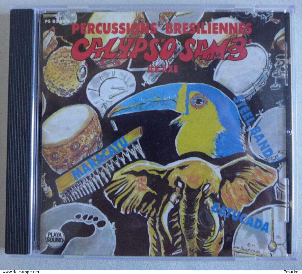 CD/   Ilé Axé - Percussions Brésiliennes Calyps'o Samb' / Sunset France - 1990 - Música Del Mundo