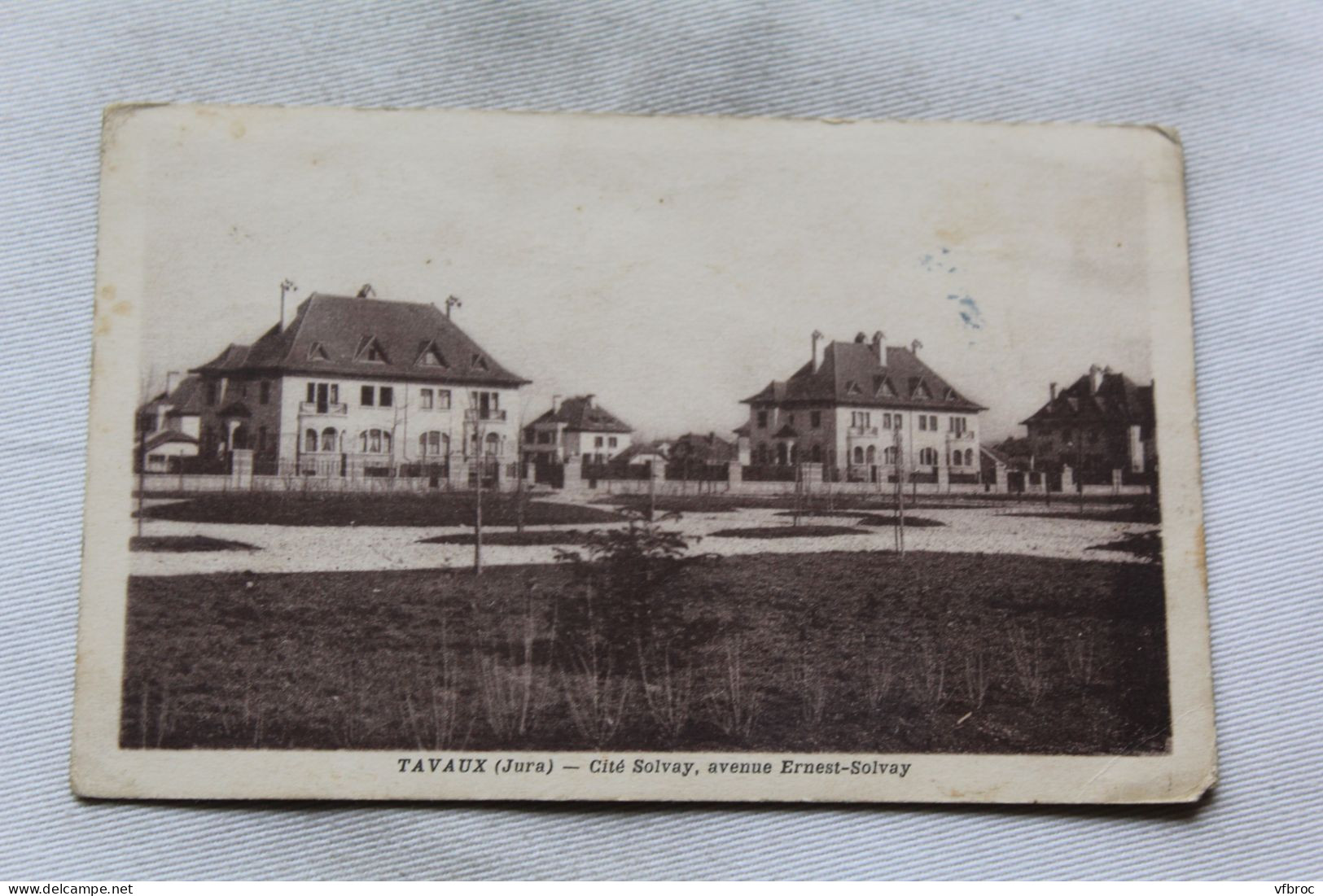 Tavaux, Cité Solvay, Avenue Ernest Solvay, Jura 39 - Tavaux