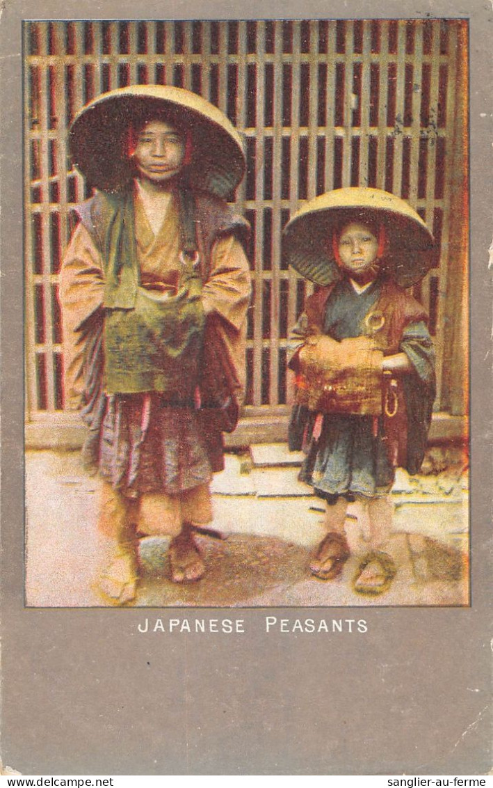 CPA JAPON / JAPANESE PEASANTS / JAPAN - Autres & Non Classés