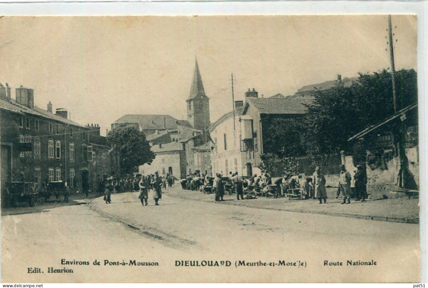 54 - Dieulouard : Route Nationale - Dieulouard