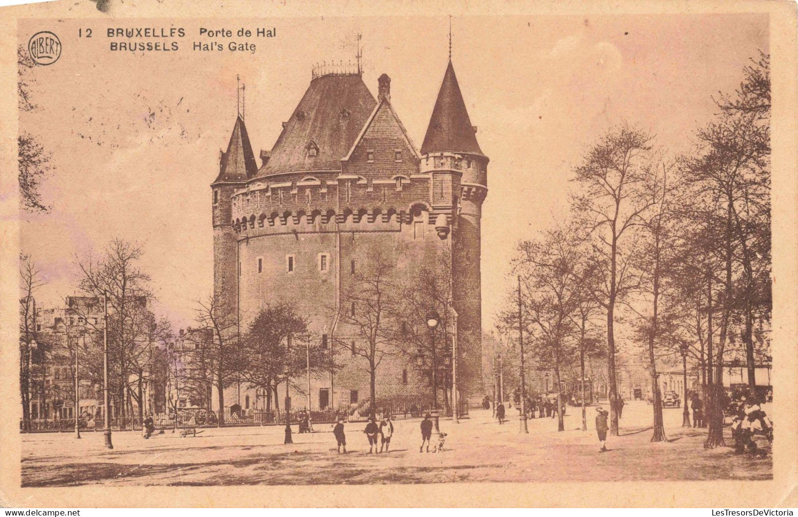 BELGIQUE - Bruxelles - Porte De Hal - Carte Postale Ancienne - Bauwerke, Gebäude