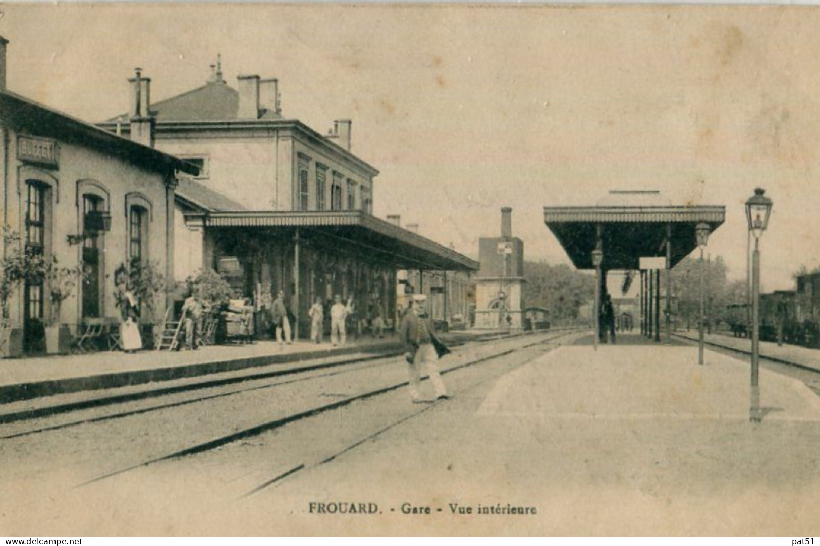 54 - Frouard : Gare - Vue Intérieure - Frouard