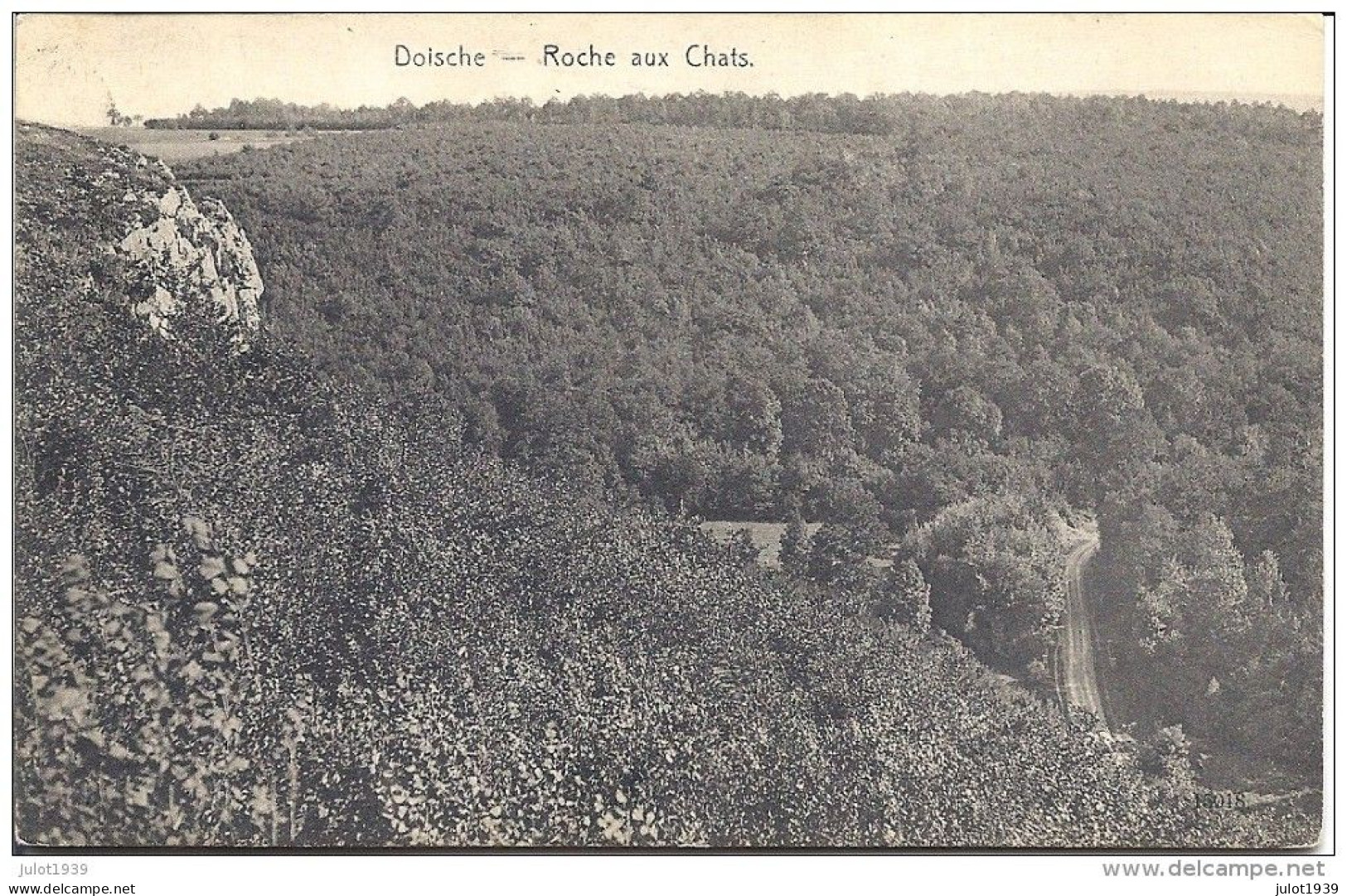 DOISCHE ..-- Roche Aux Chats .1911 Vers ANVERS ( Melle Jeanne DILLEM ) . Voir Verso . - Doische