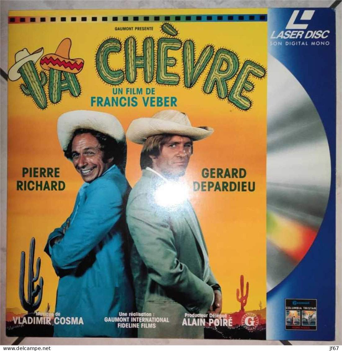 La Chèvre (Laserdisc / LD) - Sonstige Formate