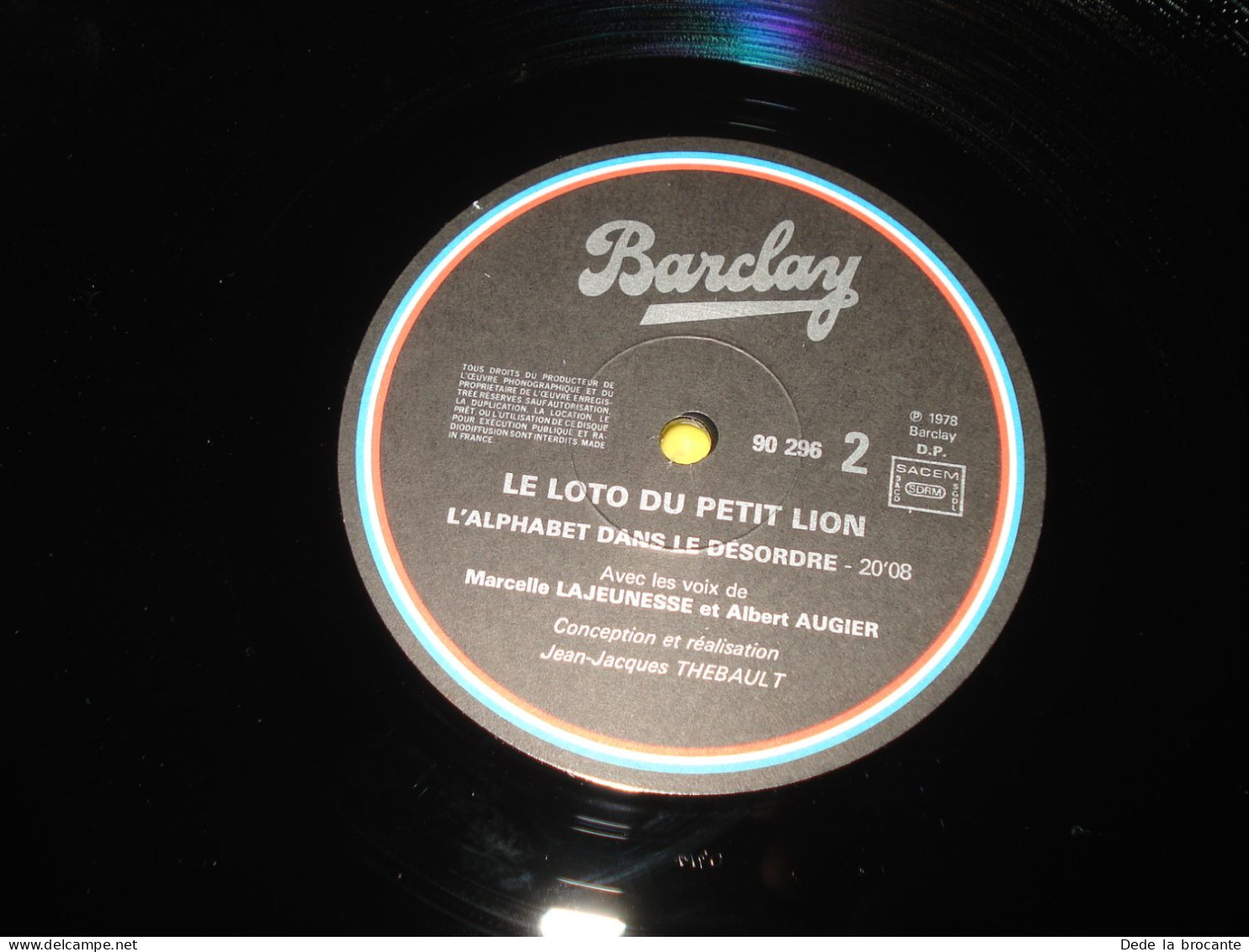 B13 / Le Loto Du Petit Lion - Disque jeux enfants  LP - 90 296 - Fr 1978  MINT