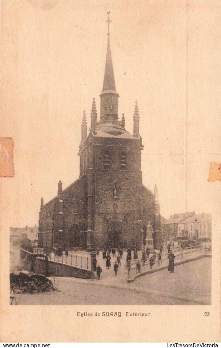 BELGIQUE - Sugny - Eglise De Sugny - Extérieur - Carte Postale Ancienne - Altri & Non Classificati