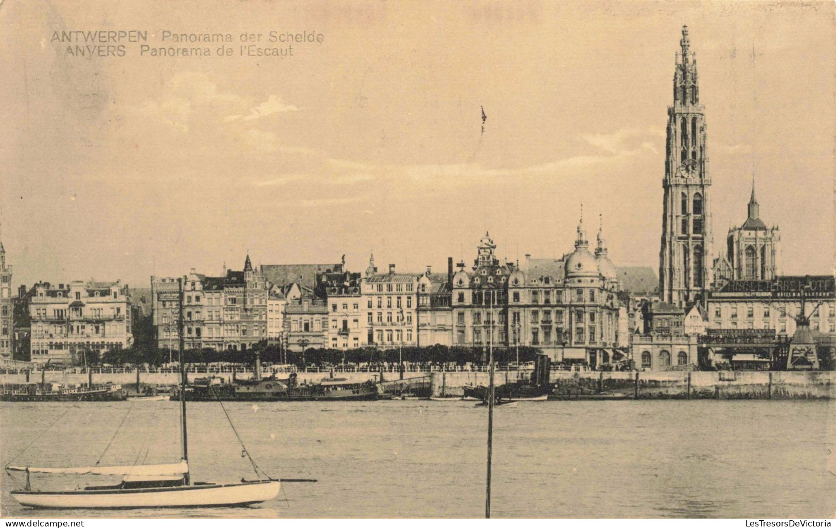 BELGIQUE - Anvers - Panorama De L'Escaut - Carte Postale Ancienne - Altri & Non Classificati