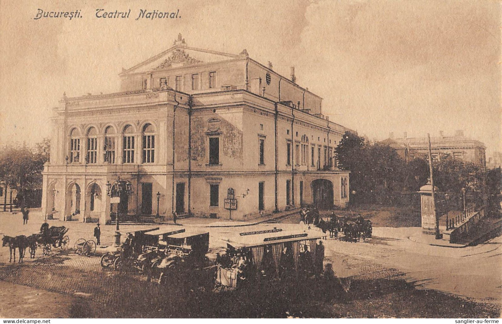 CPA ROUMANIE / BUCURESTI / TEATRUL NATIONAL - Romania