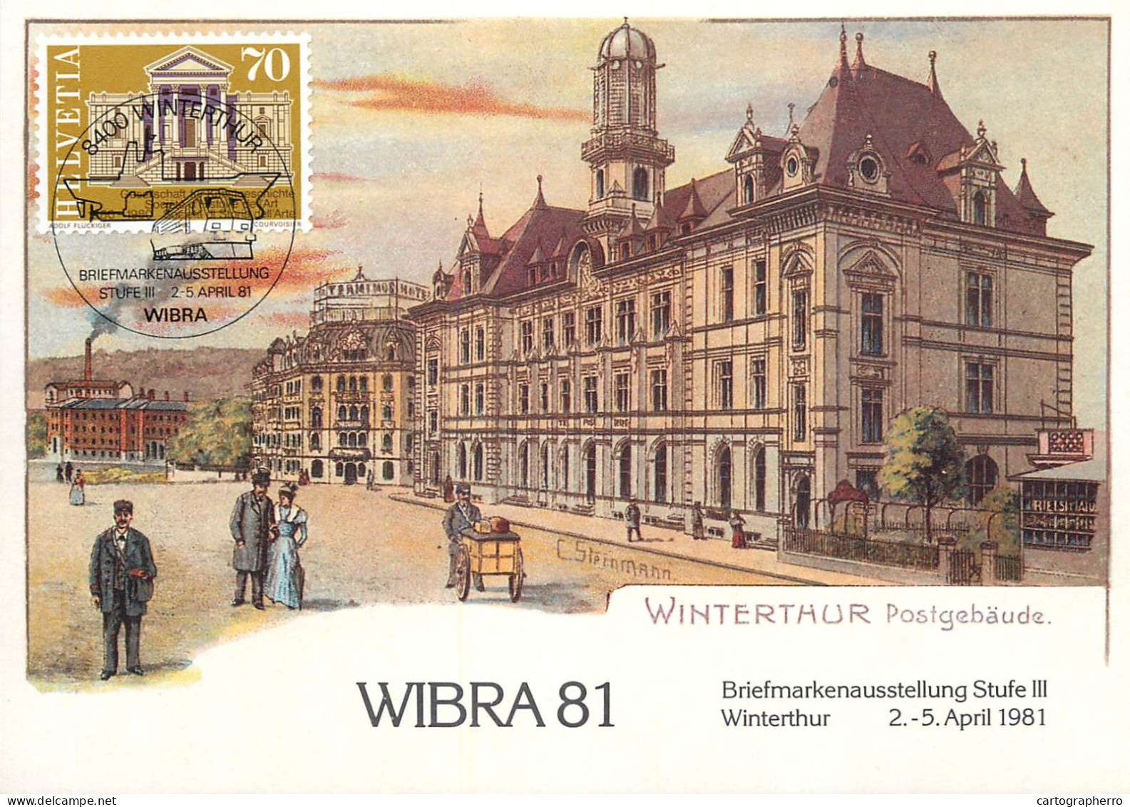 Winterthur Wibra 1981 Carte Maximum - Winterthur