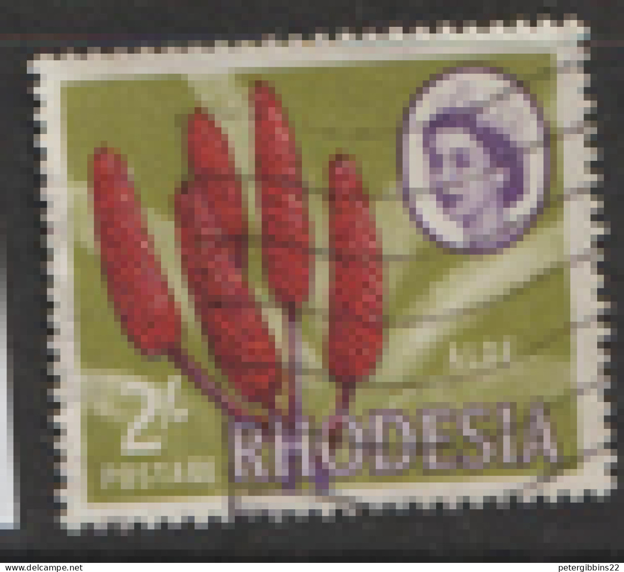 Rhodesia 1966  SG 383  2/-d  Fine Used - Rhodésie (1964-1980)