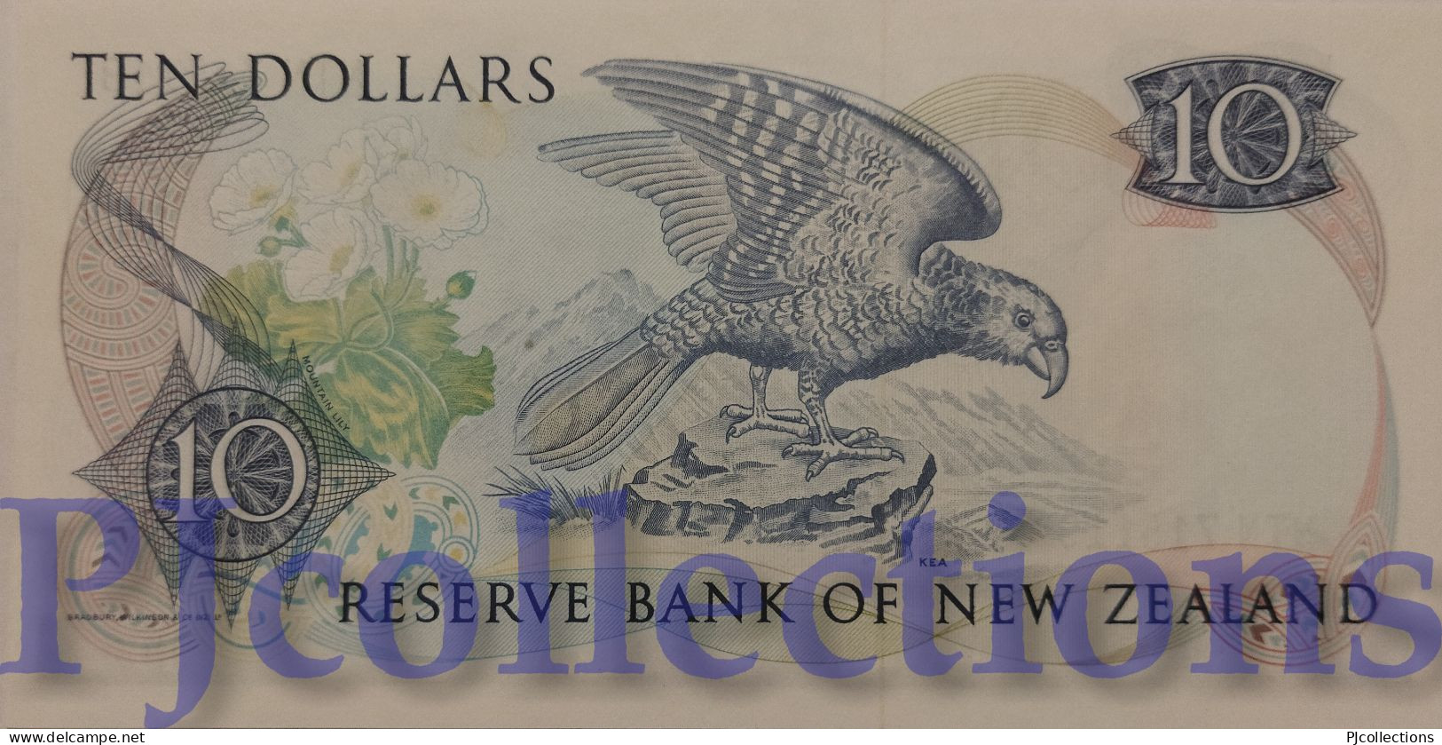 NEW ZEALAND 10 DOLLARS 1985/89 PICK 172b UNC - Nouvelle-Zélande