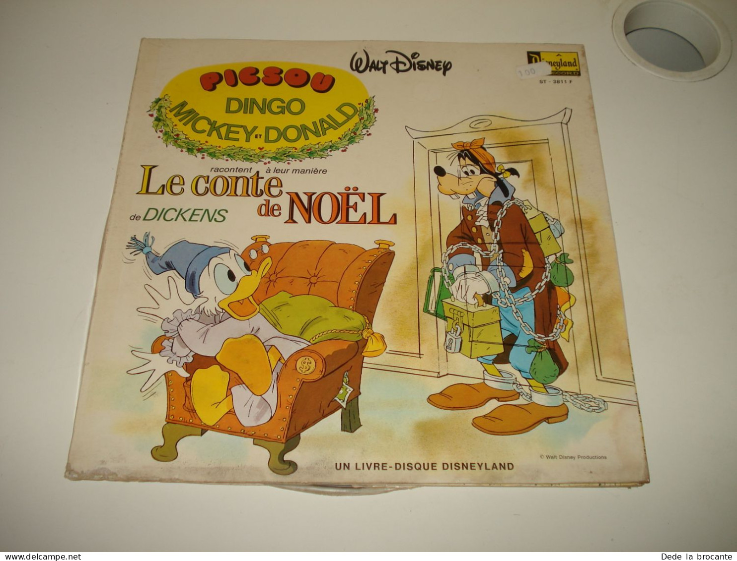 B13 / Walt Disney – Conte De Noël  Dickens - LP - ST  3811 F - Fr 1977  Mint /G - Children