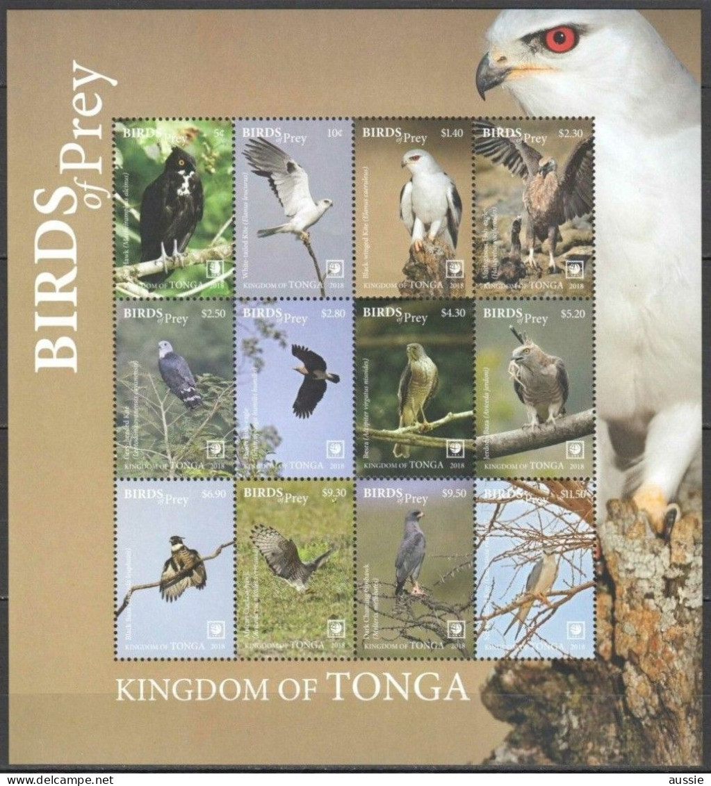 Tonga 2018 Bloc *** MNH Faune Oiseaux Birds Vogels - Tonga (1970-...)