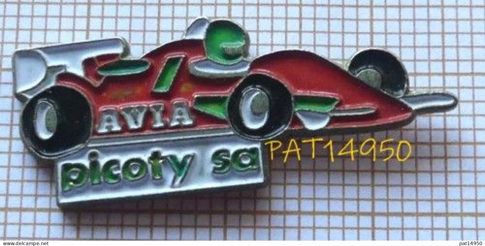 PAT14950 AVIA PICOTY  SA  La F1 FORMULE 1 F3000 - Kraftstoffe