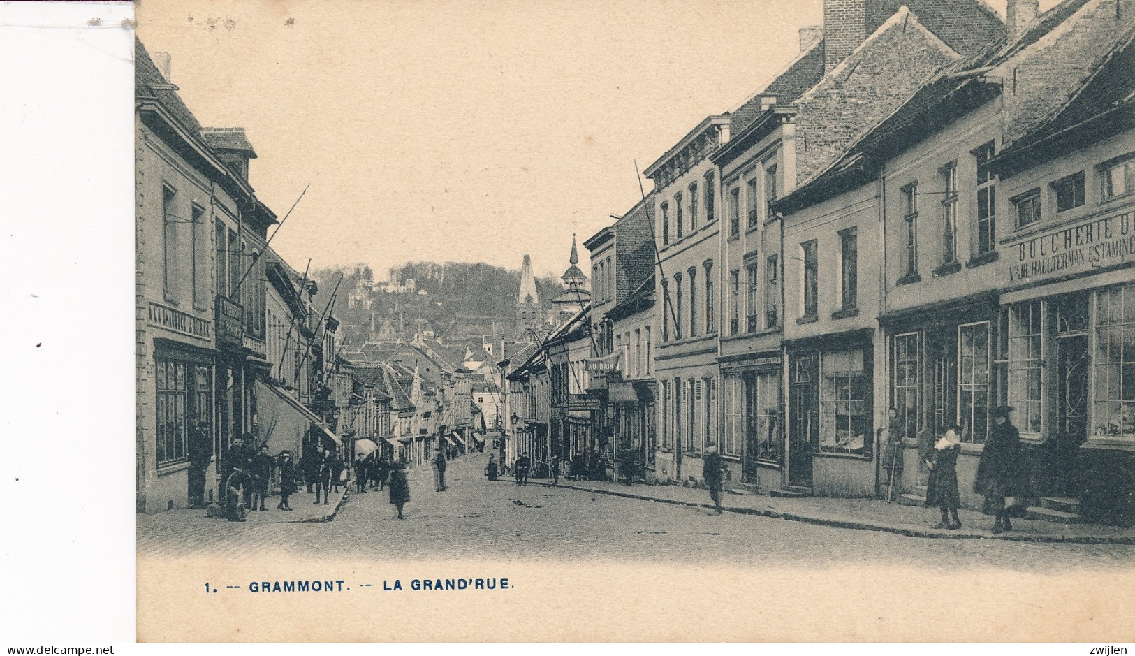 GERAARDSBERGEN GRAMMONT LA GRAND RUE GROTE STRAAT - Geraardsbergen