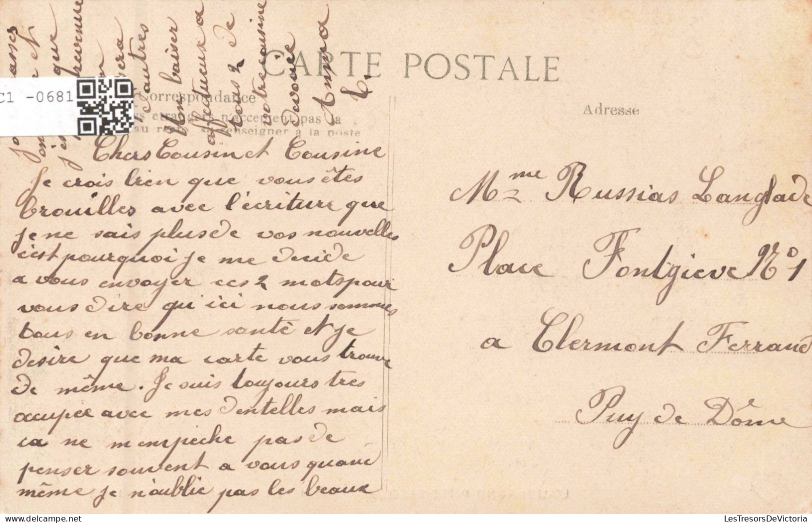 FRANCE - 63 - L'Auvergne Pittoresque - La Demande En Mariage - Carte Postale Ancienne - Autres & Non Classés