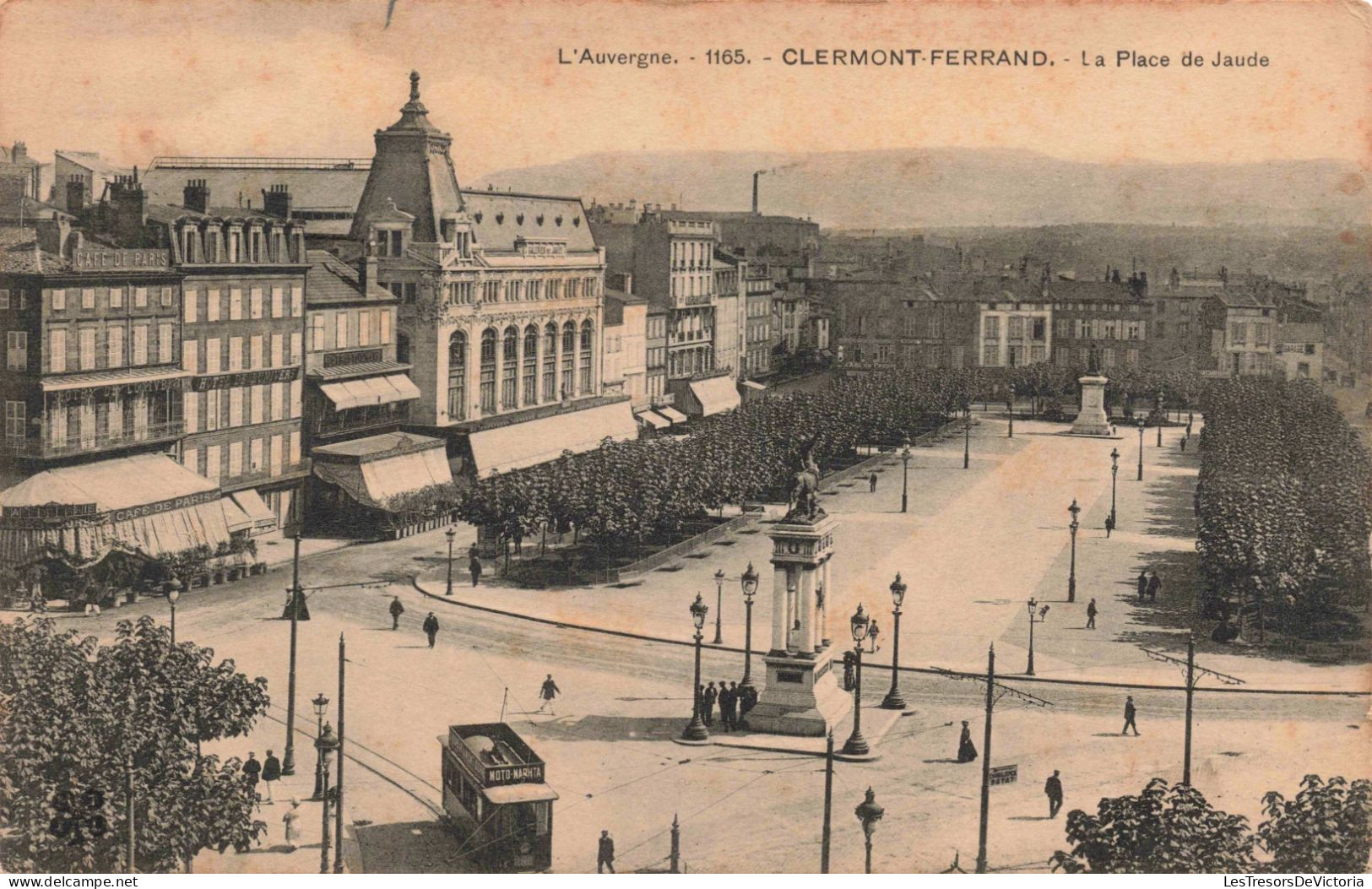 FRANCE - 63 - Clermont-Ferrand - La Place De Jaude - Carte Postale Ancienne - Clermont Ferrand