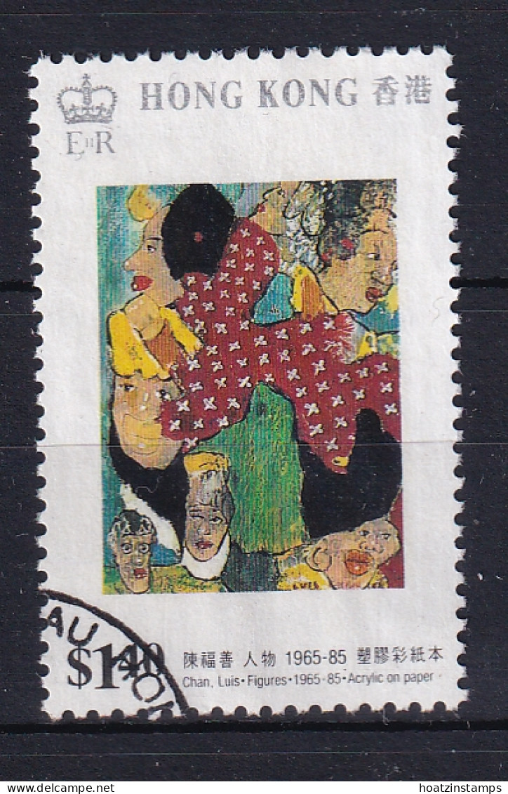 Hong Kong: 1989   Modern Art   SG597    $1.40   Used  - Gebruikt