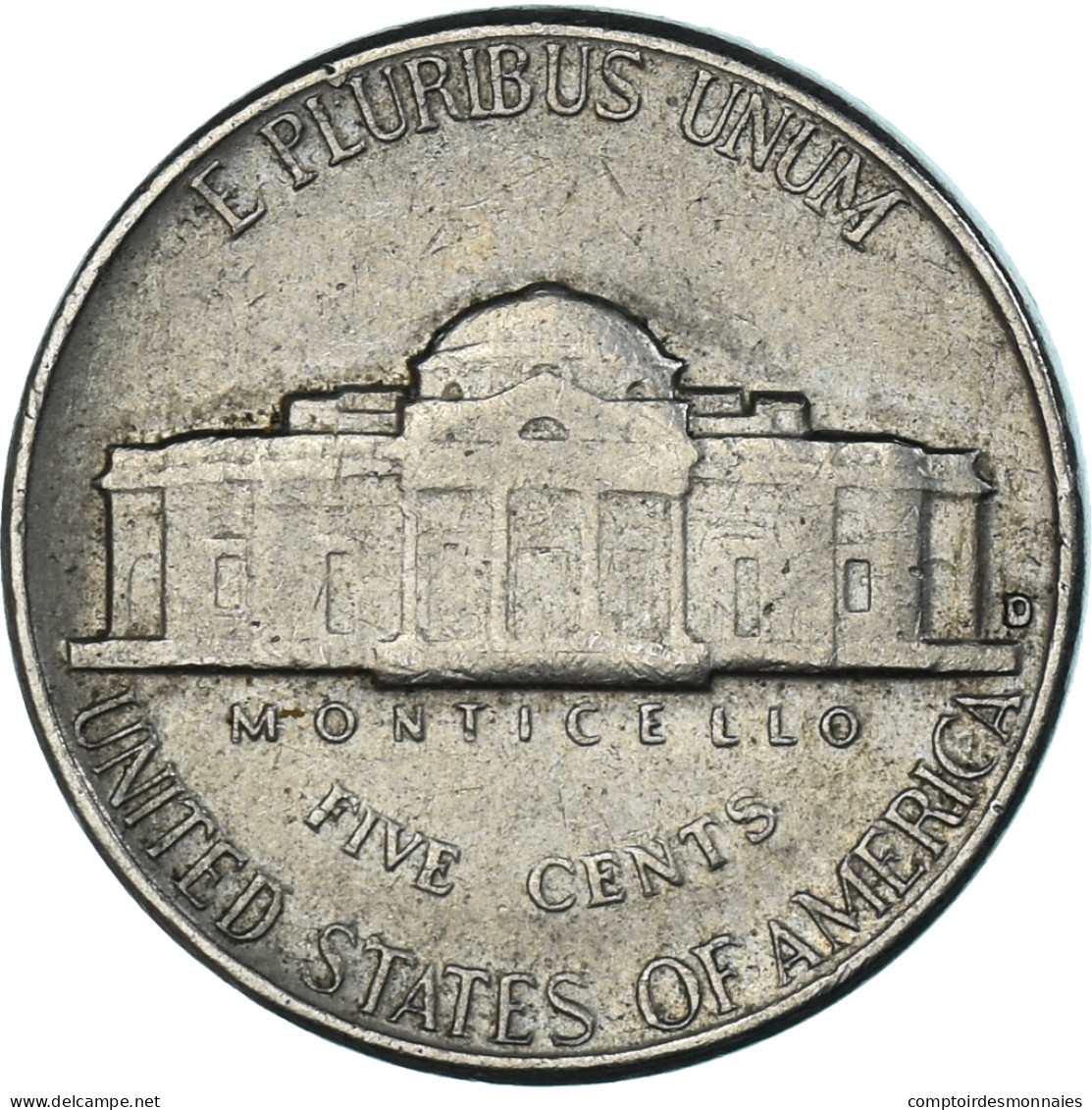 Monnaie, États-Unis, 5 Cents, 1962 - 1938-…: Jefferson