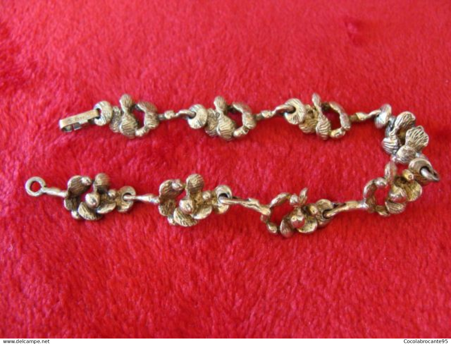 Bracelet Orchidée En Argent - Armbänder