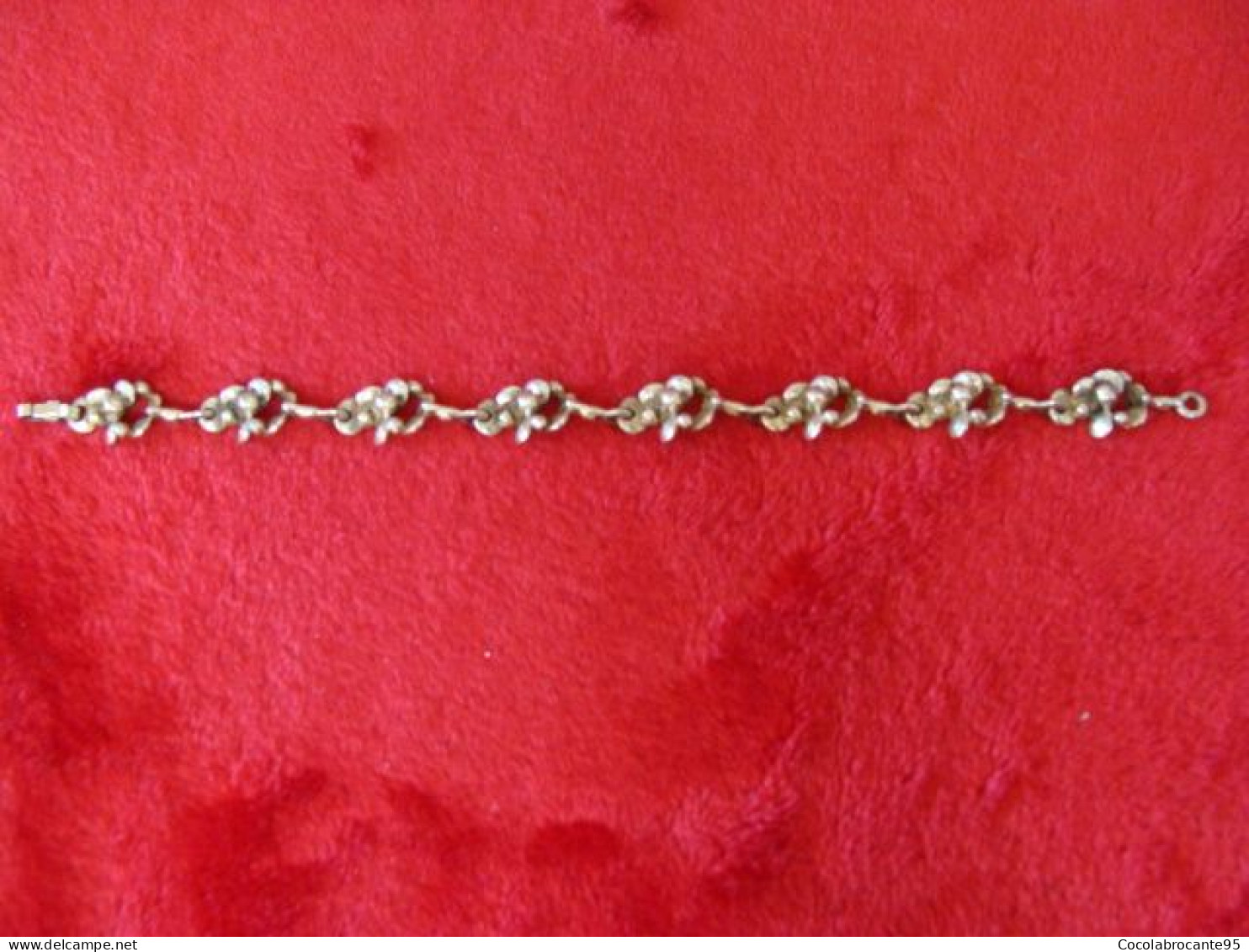 Bracelet Orchidée En Argent - Armbanden