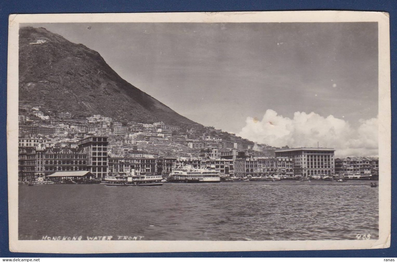 CPA Chine Hong Kong China Cina Asie Circulé Carte Photo - Cina (Hong Kong)