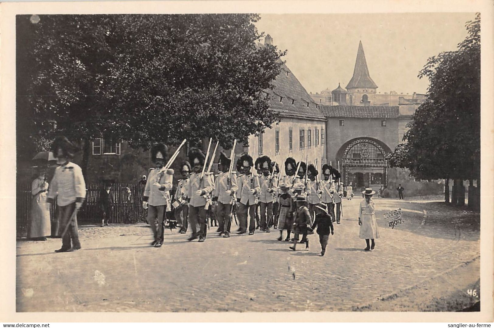 CPA ALLEMAGNE / KRUMMAU SCHLOSSGARDE - Sonstige & Ohne Zuordnung