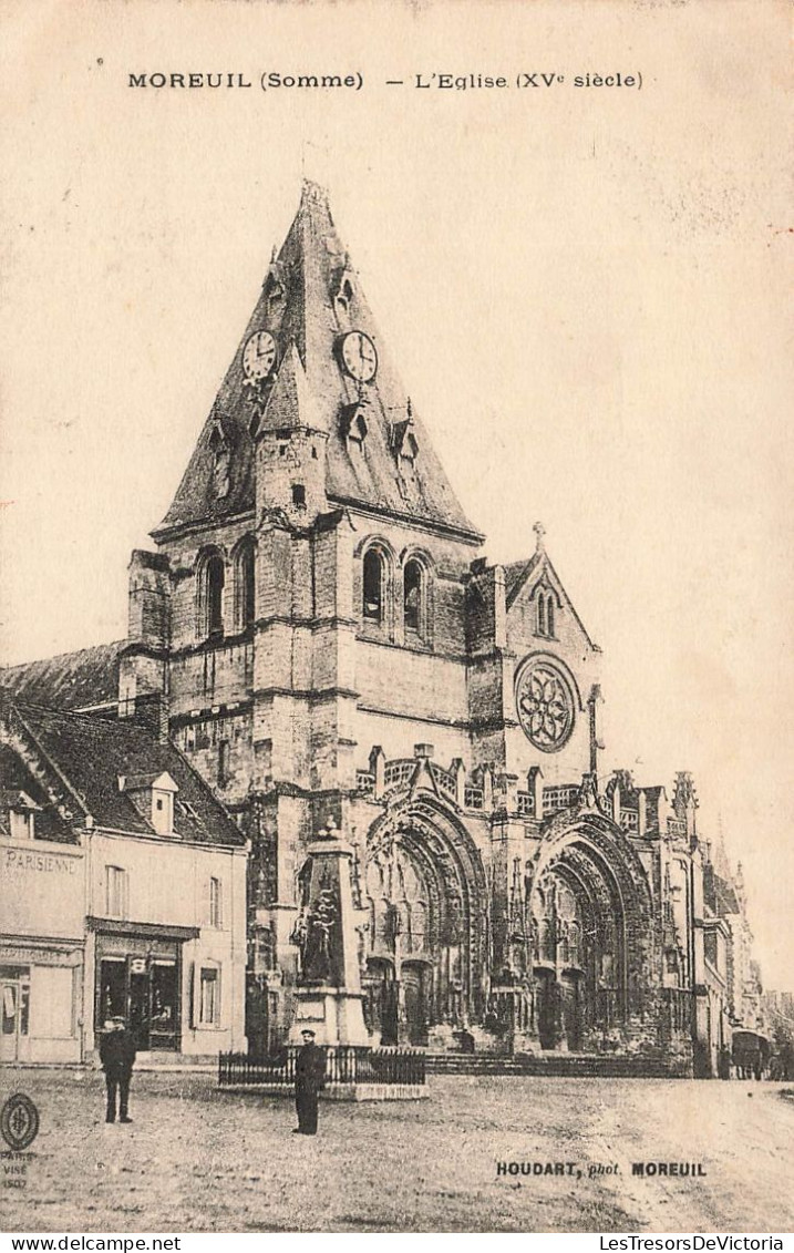 FRANCE - Moreuil (Somme) - L'Eglise (XVème Siècle) - Carte Postale Ancienne - Moreuil