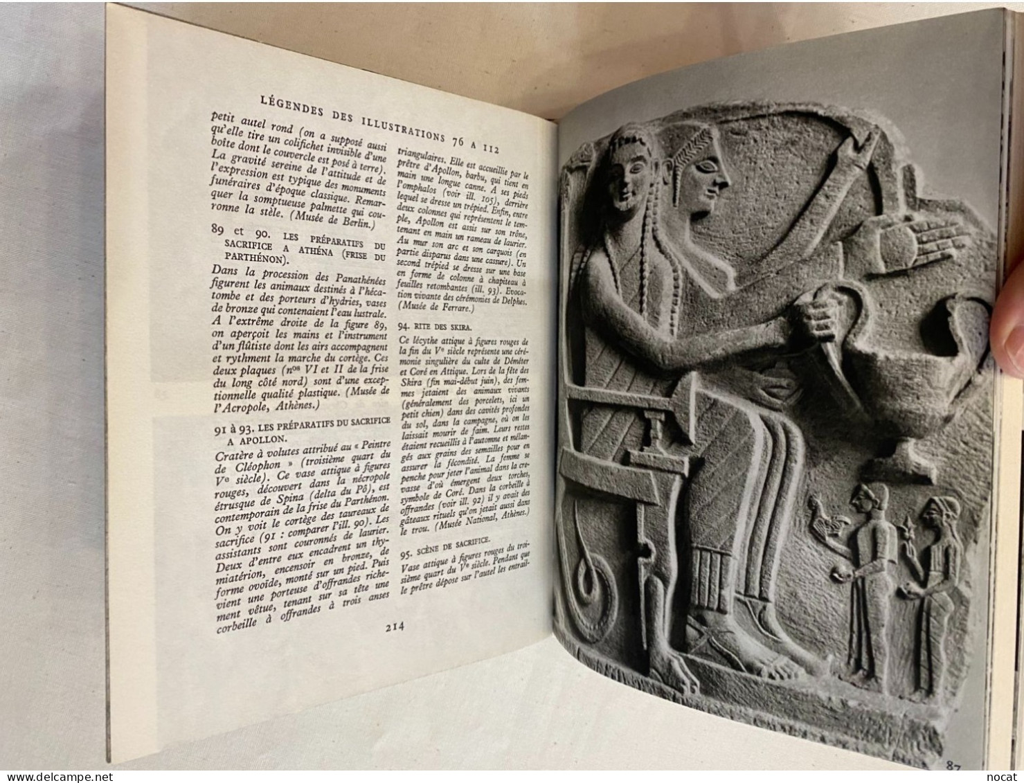 la civilisation grecque à l'époque archaïque te classique Francois Chamoux  Arthaud 1965