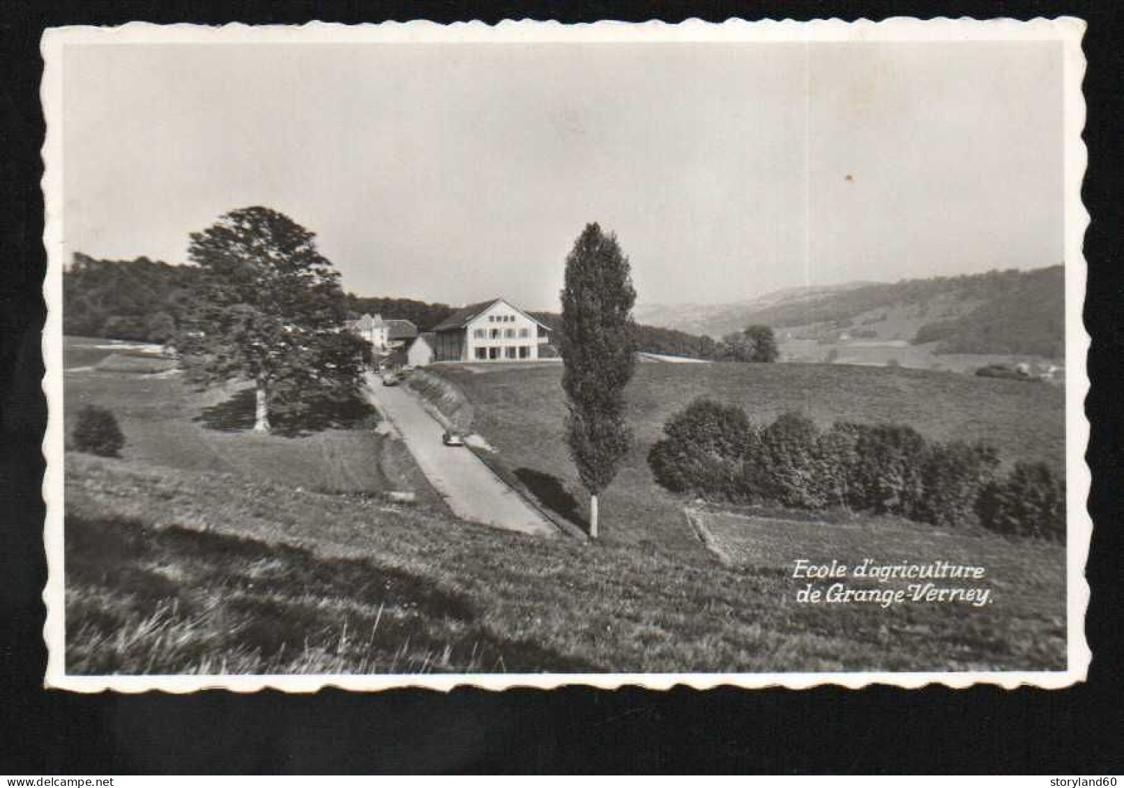 Cpsm école D'agriculture De Grange Verney - Moudon