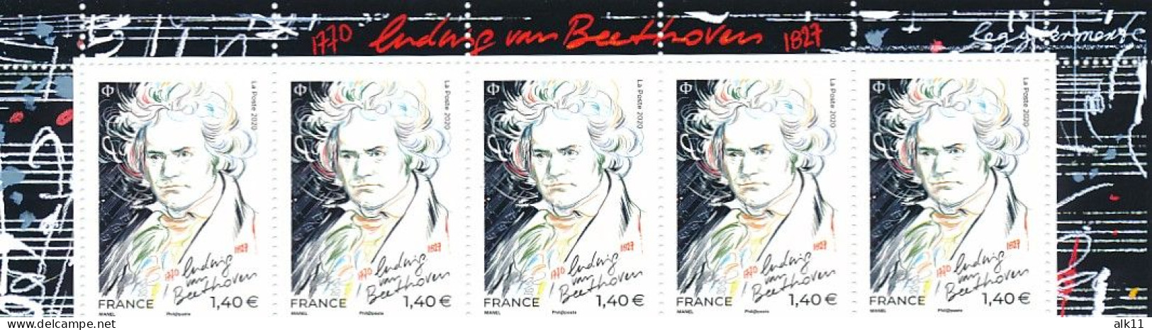 France 2020 - 5436 Ludwig Van Beethoven - Haut Du Feuillet - Neuf - Nuevos