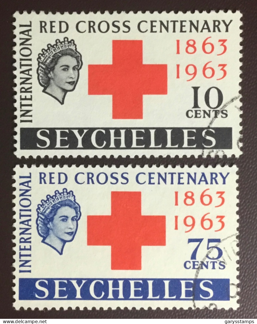 Seychelles 1963 Red Cross FU - Seychellen (...-1976)