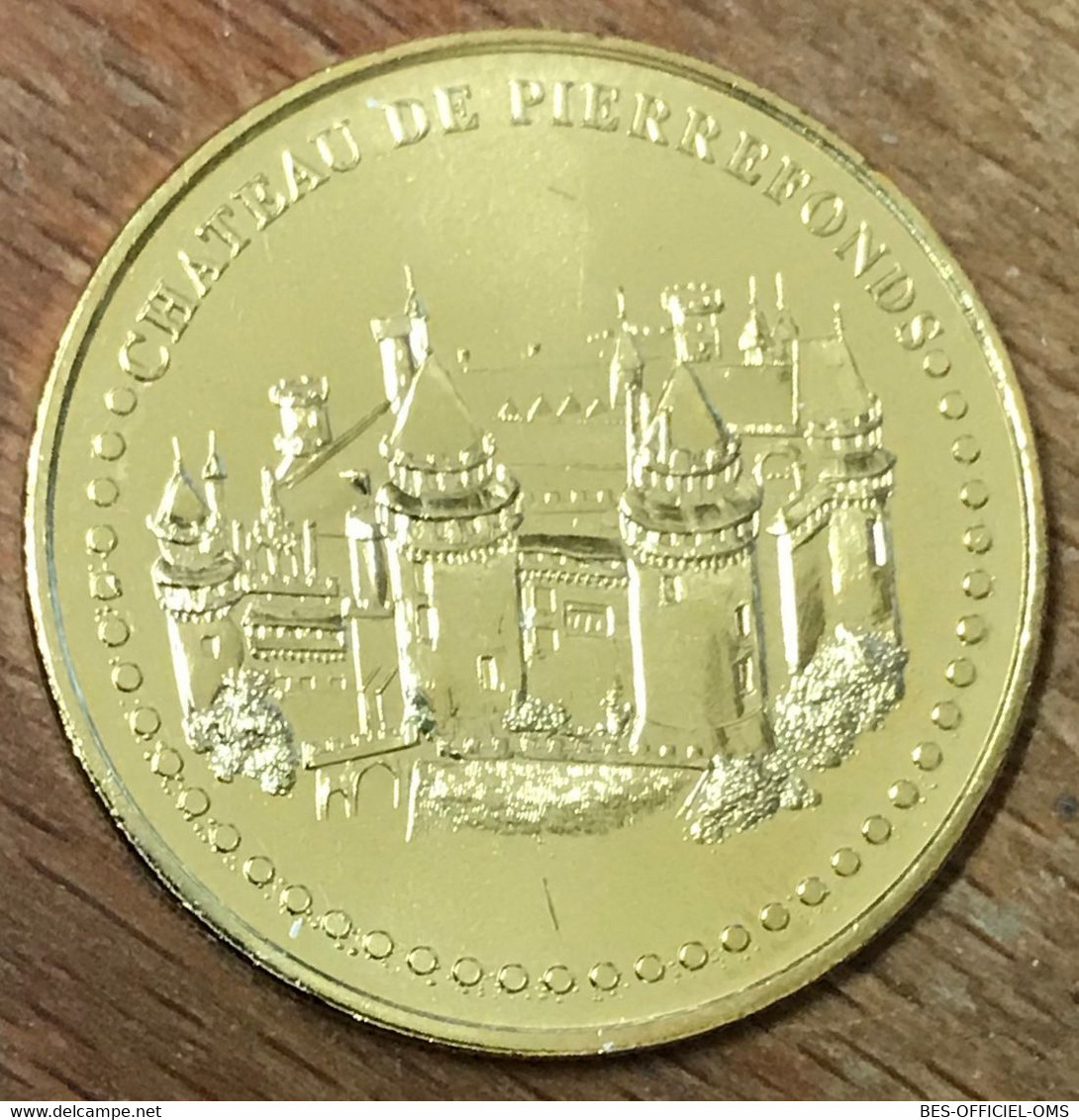 60 CHÂTEAU DE PIERREFONDS MDP 2017 MÉDAILLE SOUVENIR MONNAIE DE PARIS JETON TOURISTIQUE MEDALS COINS TOKENS - 2017