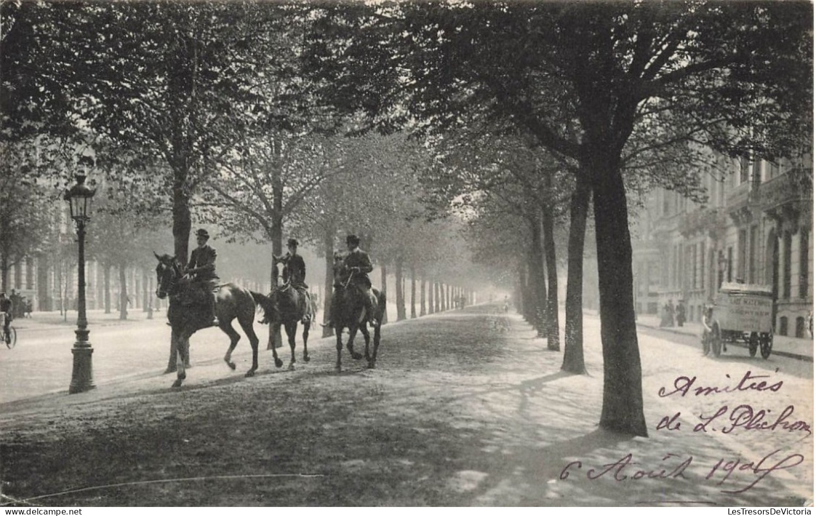 BELGIQUE - Bruxelles - Avenue Louise - Dos Non Divisé - Carte Postale Ancienne - Avenues, Boulevards