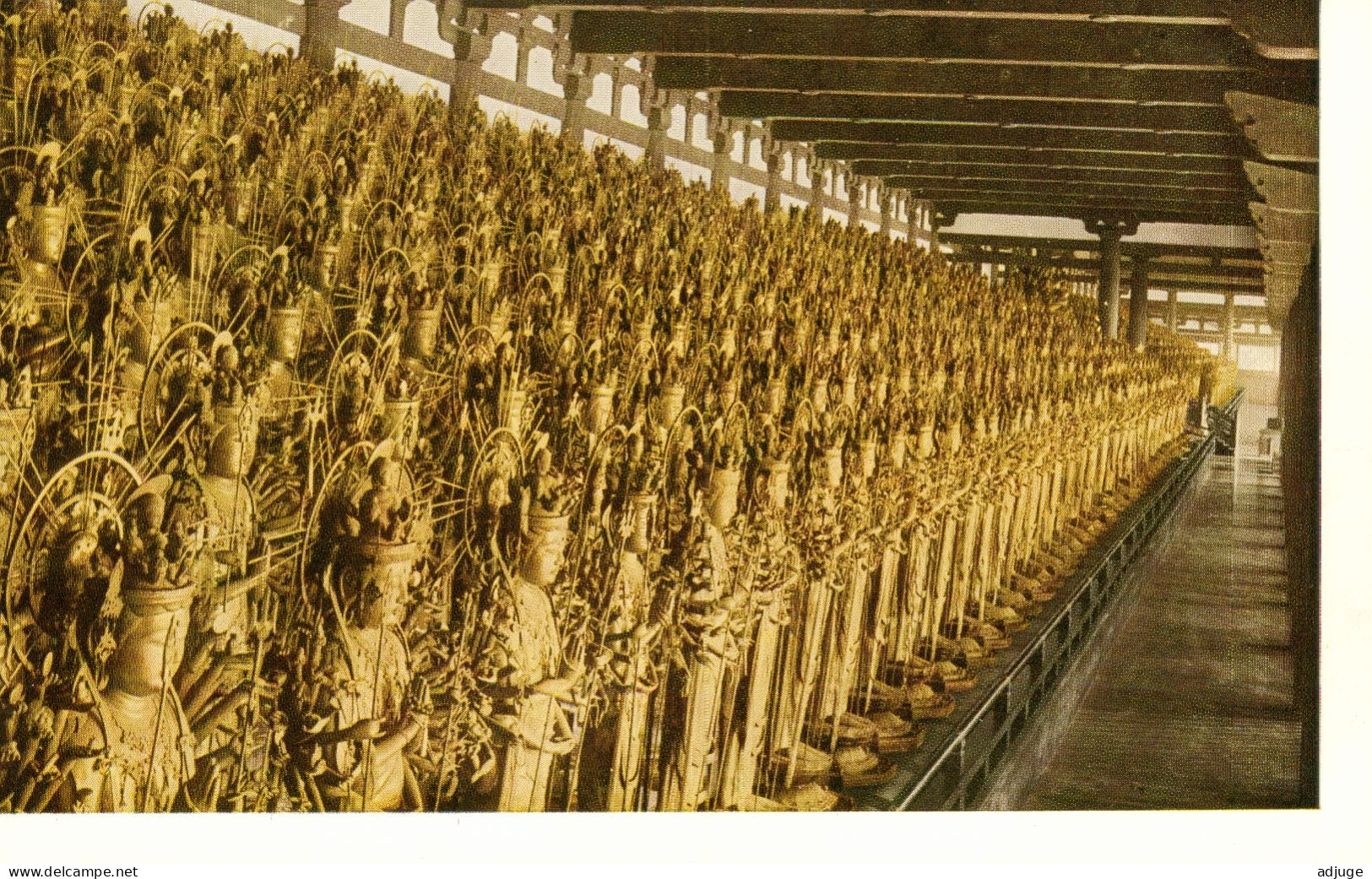 Japon- Lot De 4 Cartes - Temple Sanju Sangen-dô _ Kyôto Temple Aux 1000 Et Une Statues En Or* SUP * Cf.scans - Hiroshima