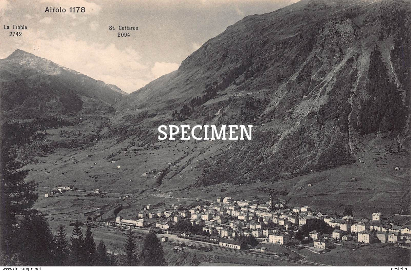 Airolo 1178  - Suisse - Airolo
