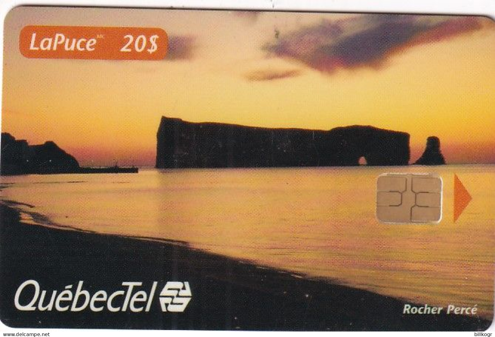 CANADA - Rocher Percé, QuebecTel Telecard $20, Tirage 3000, 06/97, Used - Canada