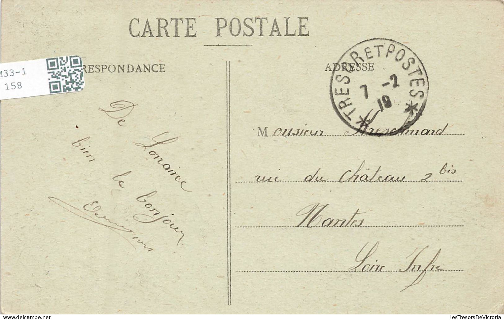 FRANCE - Lorraine à L'ancienne Frontière - Costume Traditionnel - Carte Postale Ancienne - Autres & Non Classés