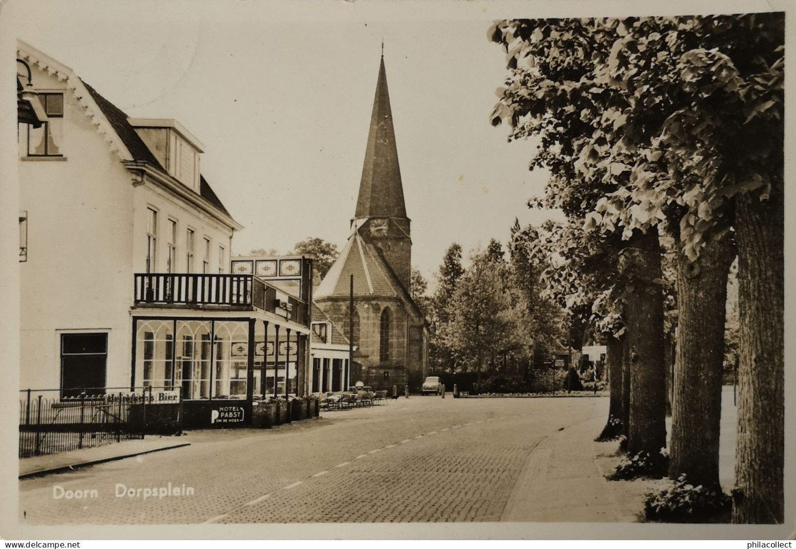 Doorn (Utr.) Dorpsplein 1957 - Doorn