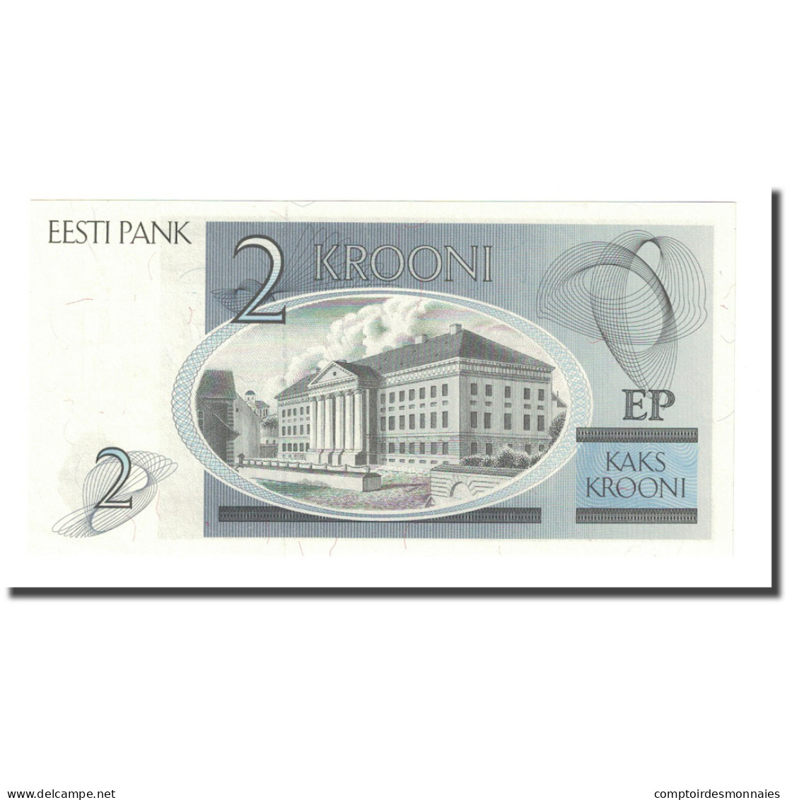 Billet, Estonia, 2 Krooni, 1992, KM:70a, NEUF - Estonia