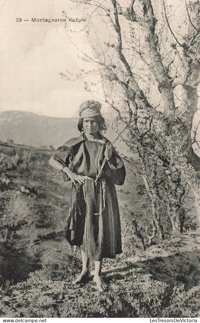 ALGERIE - Montagnarde Kabyle - Carte Postale Ancienne - Niños