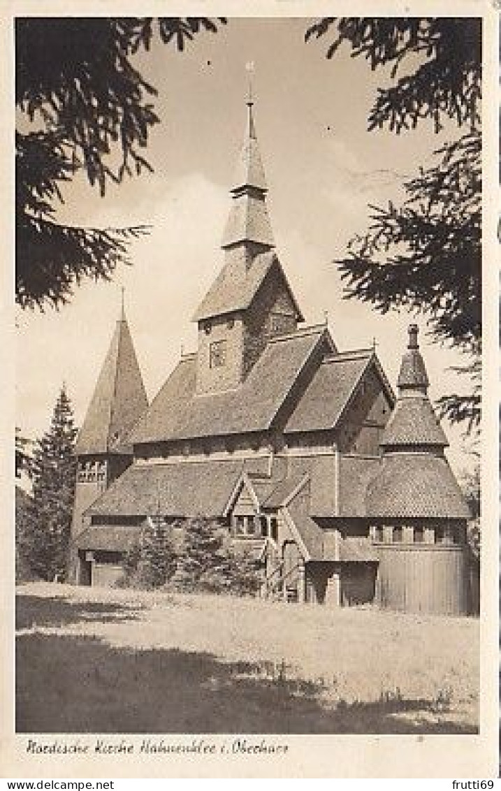 AK 193513 GERMANY - Hahnenklee / Oberharz - Nordische Kirche - Oberharz